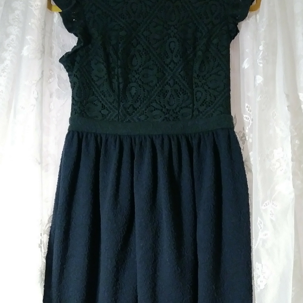 Forrest Green Peplum Dress